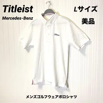 Titleist Mercedes-Benz 남성용 골프웨어 피케 셔츠