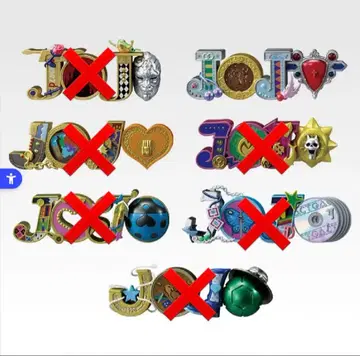 죠죠의 기묘한 모험 로고 피규어