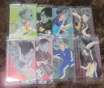 하이큐 키라피카드 KIRAPICARD 8장