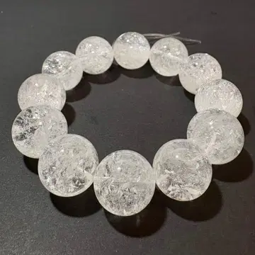 히말라야 수정 크랙 크리스탈 빅볼 18-18.5mm 안지름 16.5cm