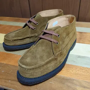 미사용 새상품 리갈 모카신 슈즈 25cm 브라운 스웨이드