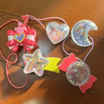 원더풀 프리큐어 변신 머리끈 코무기 헤어핀 원더풀프렌디