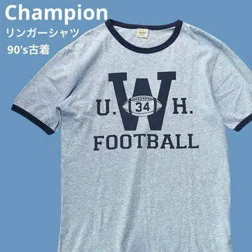 [새상품급] Champion 링거 T셔츠 80년대 아메카지