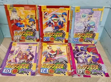 록맨 에그제 액세스 AXESS DVD 6권 세트