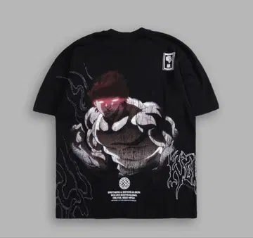 Darcsport 바키 프린트 T셔츠 블랙