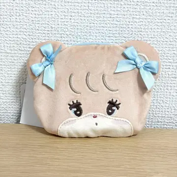 택 포함 미사용 새상품 mikko 라떼 페이스 봉제 인형 에코백