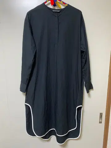 mizuiro ind 긴팔 셔츠 원피스