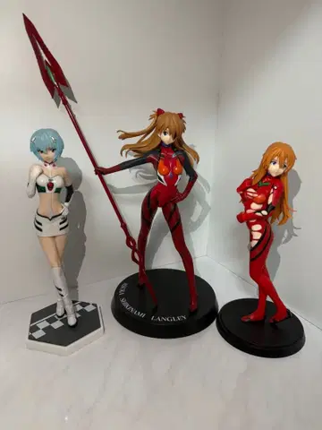 에바 아스카 레이 피규어 3체 세트 창 나기사 PIT