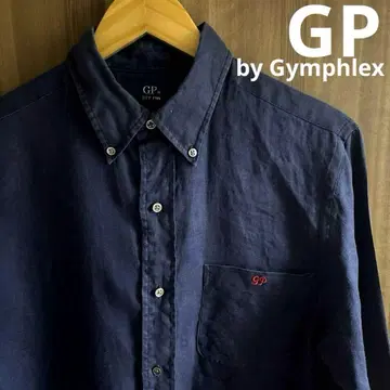 [봄 상품] GP by Gymphlex 짐플렉스 린넨 인디고 셔츠