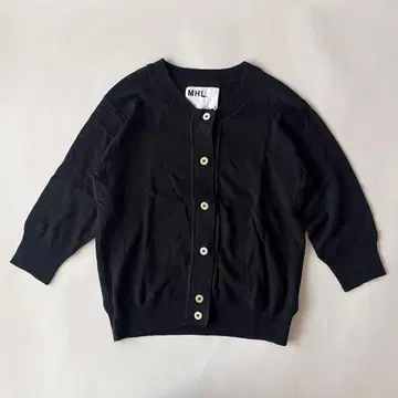 MHL 7부 소매 가디건