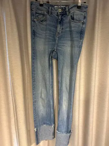 완판템 ZARAZ 1975 DENIM 라이트 블루 데님 팬츠