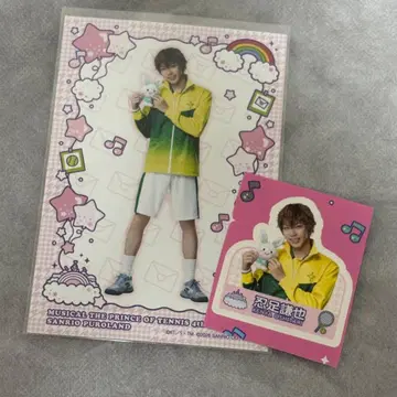 테니뮤 오시타리 켄야 산리오 퓨로 란브로 이름 스티커 세트