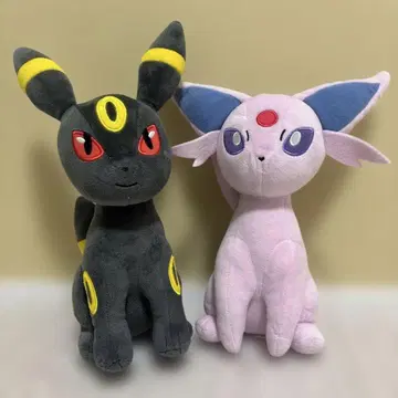 포켓몬 에브이와 블래키 봉제 인형 본체