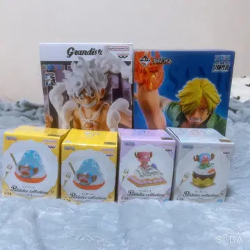 MONKEY.D.LUFFY & D상 상디 피규어 세트