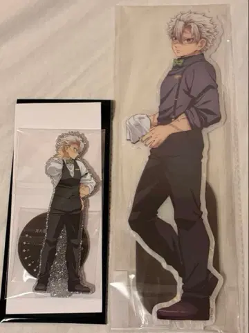 귀멸의 칼날 모크텔 바 빅 양면 아크릴 스탠드 시나즈가와 사네미 세트