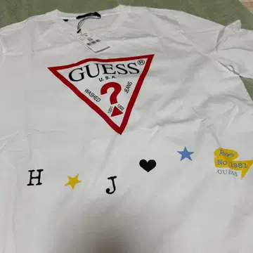StrayKids 스키즈 GUESS 현진 커스텀 T셔츠