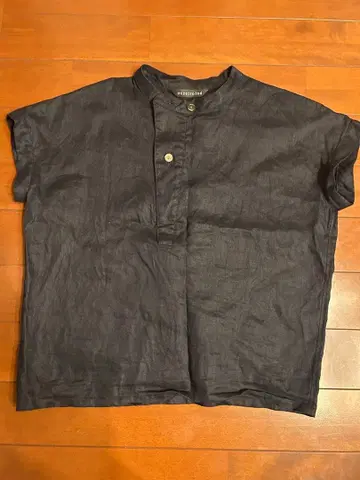 mizuiro ind 반팔 셔츠 네이비