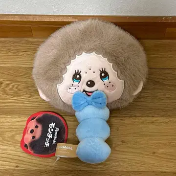 4 몽치치 봉제 인형 거울 몽치치 군 스카이블루