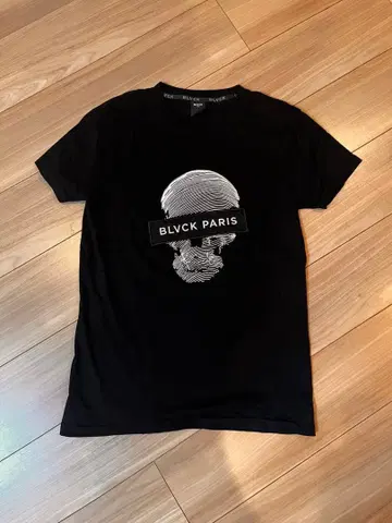 BLVCK PARIS 스컬 프린트 T셔츠 XS