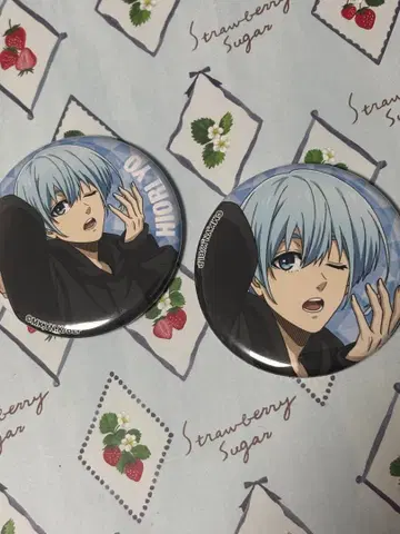 블루 록 히오리 요 양면 캔뱃지