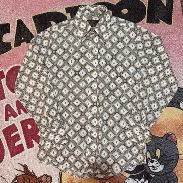 1970년대 jc penney 패턴 셔츠 좋은 컨디션!