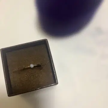 아가트 오팔 반지