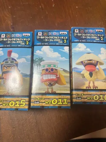 원피스 월드 컬렉션 zoo 3체 세트