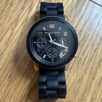 MICHAEL KORS 마이클코어스 크로노그래프 손목시계 블랙