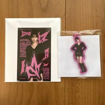 aespa 랜덤 토이 미니 아크릴 키링 & 스티커 카리나