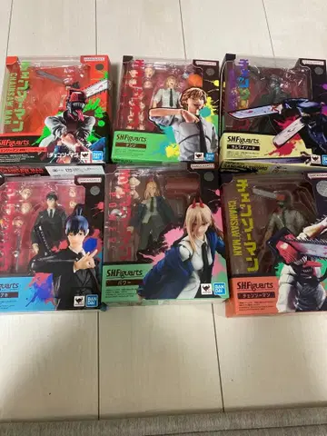 S.H.Figuarts 체인소 맨 하야카와 아키 사무라이 소드 파워 등