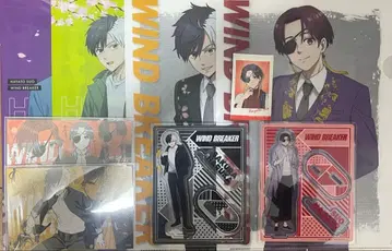 윈드브레이커 아크릴 스탠드 세트 스오 x 벚꽃