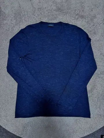 Armani 아카이브 다크 블루 긴팔 티셔츠