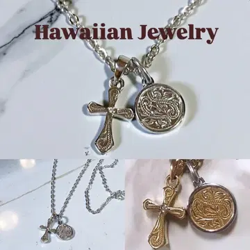 하와이안 주얼리 크로스 크로스 목걸이 메달 코인 남자 여자 남성용