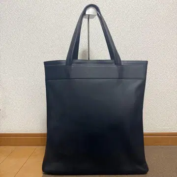 레어 ISAAC REINA 블랙 가죽 토트백 천연 가죽 A4 컴퓨터