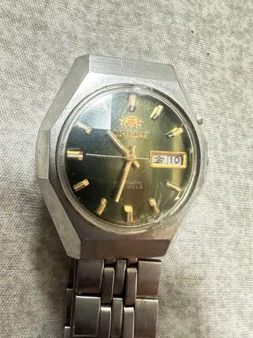 ORIENT 자동 와인딩 손목시계 블랙