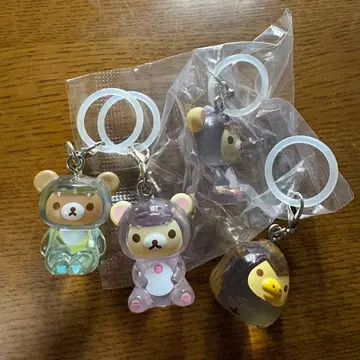 리락쿠마 공룡 메지루시 액세서리 4개 세트