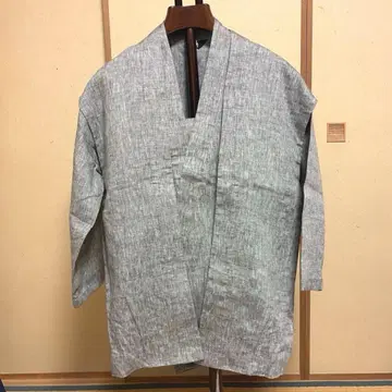 이치모쿠 몬 기모노 수트 3종 세트 기모노 수트 일본 의류 수트 린넨