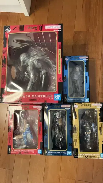 제일복권 주술회전 G상 H상 I상 J상 라스트원상 피규어 세트