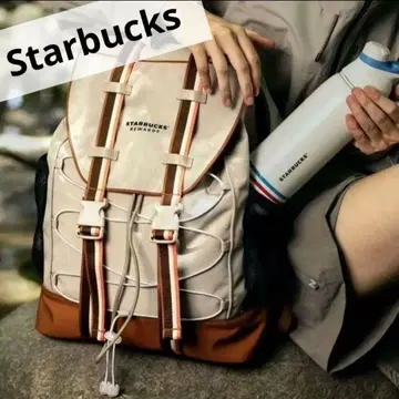 라스트! 스타벅스 캠핑 럭색 백팩 백팩 백
