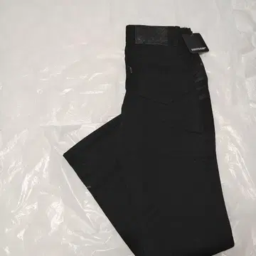 미사용 새상품 5351 풀옴 블랙 스트레이트 청바지