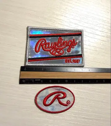 극 레어! 롤링스 플라티나 라벨 & 오벌 R 세트