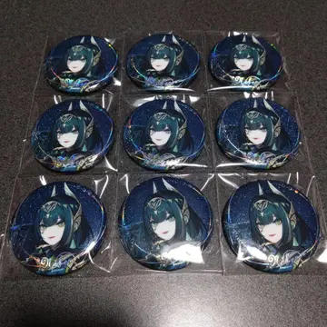 원신 월야의 서사시 네페르 캔뱃지 9점 세트