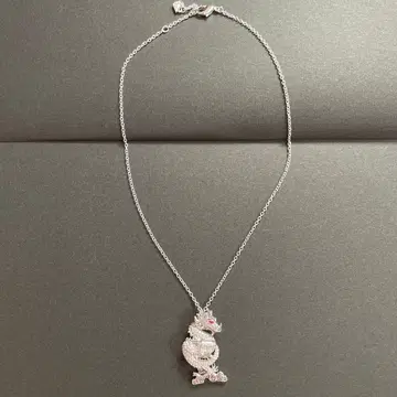 [새상품급] Swarovski 스와로브스키 드래곤 목걸이 실버