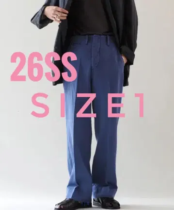 MAATEE&SONS 두룬 치노 트라우저 1 블루