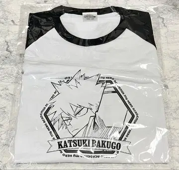 히로아카 바쿠고 카츠키 래글런 T셔츠 HEROES 생일 2026