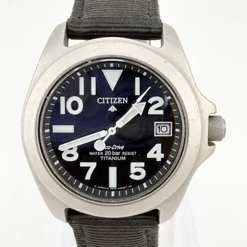 상태 좋음 시티즌 프로마스터 티타늄 에코드라이브 여성용 솔라 손목시계