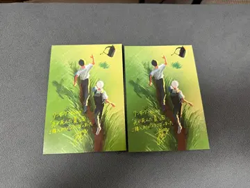 빛이 죽은 여름 4권 구매 혜택 엽서 2장 세트