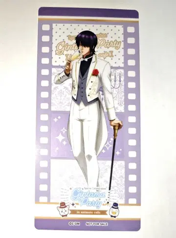 은혼 타카스기 신스케 클리어 북마커 애니메이트 카페 FINAL