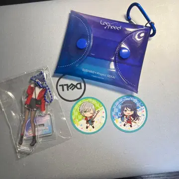 스시로 프로세카 레오니드 아크릴 스탠드 파우치 스티커 세트