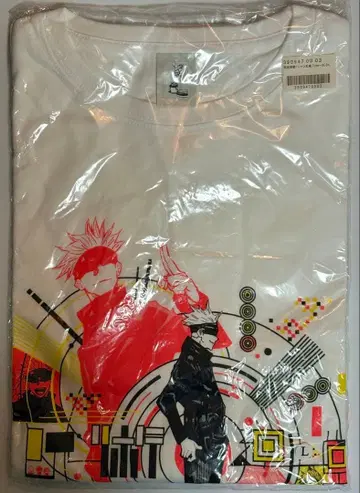 주술회전 JUMP 정기 구독자 한정판 T셔츠 고죠 사토루 L 사이즈